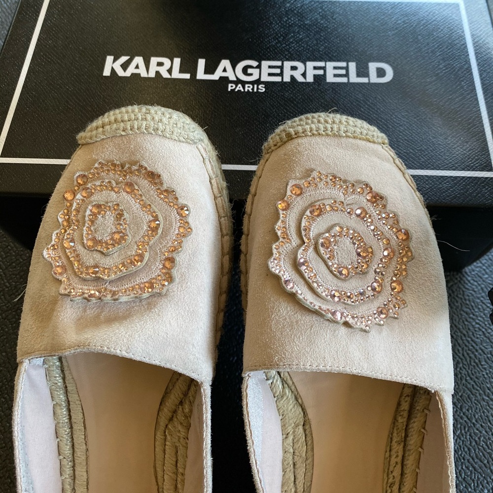 espadrilles by Karl Lagerfield Paris